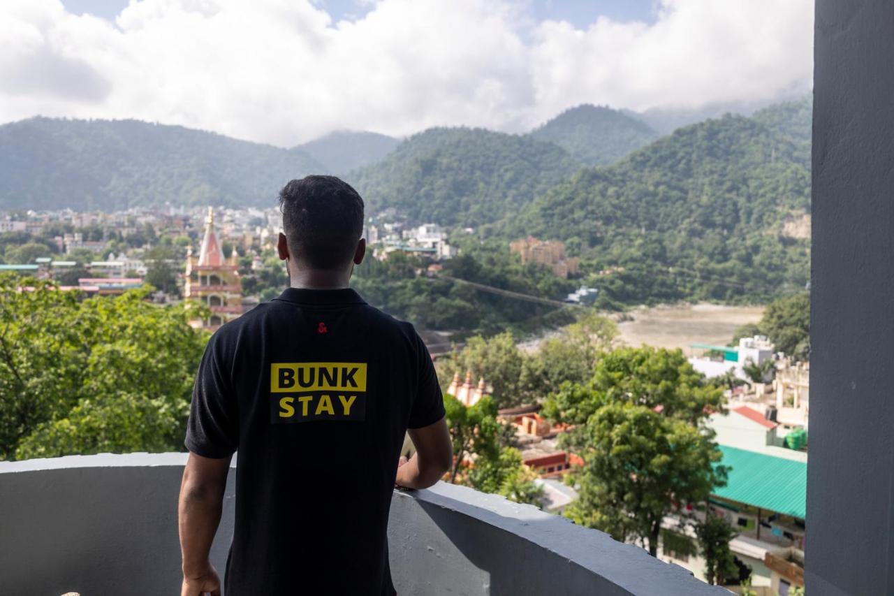 Bunkstay Coworking Hostel & Glamping Rishīkesh Exterior foto